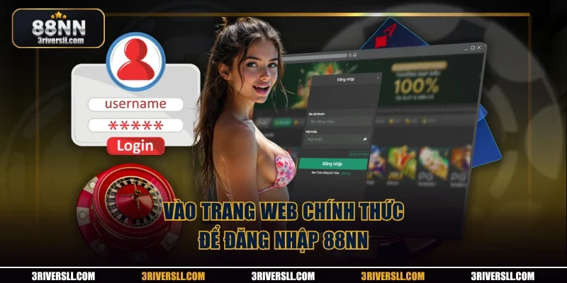 Vào trang web chính thức để đăng nhập 88nn
